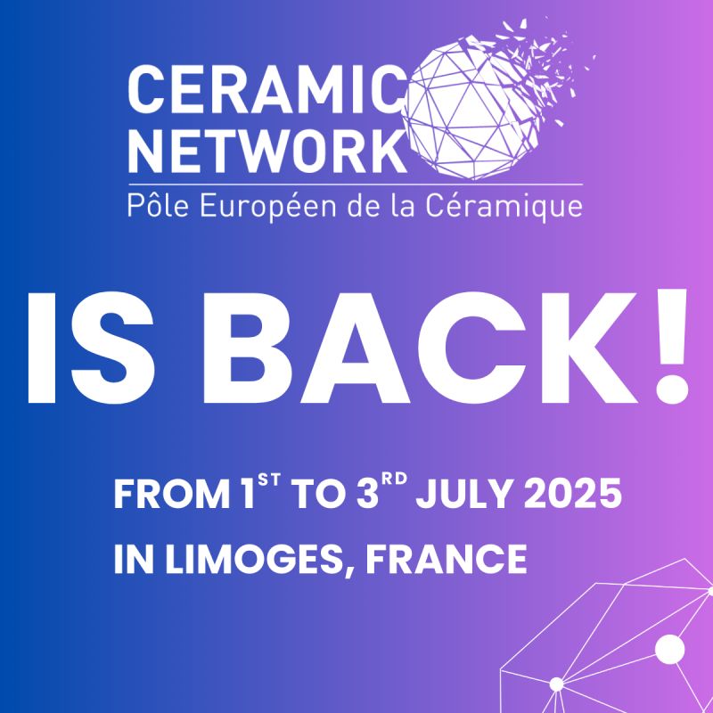 Le CTTC présent au Ceramic network 2025 ! 